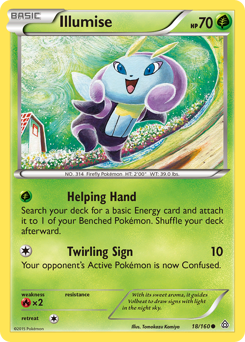 Illumise z edície Primal Clash, karta č.18