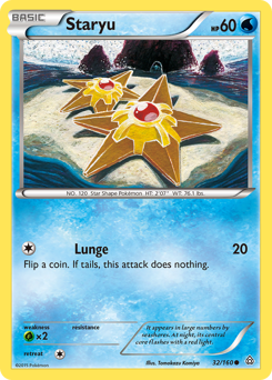 Staryu z edície Primal Clash, karta č.32