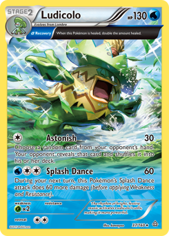 Ludicolo z edície Primal Clash, karta č.37