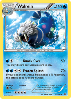 Walrein z edície Primal Clash, karta č.48
