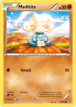 Meditite z edície Primal Clash, karta č.79