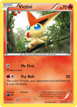 Victini z edície Roaring Skies, karta č.13