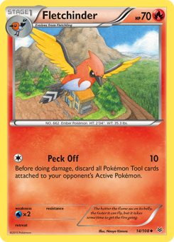 Fletchinder z edície Roaring Skies, karta č.14
