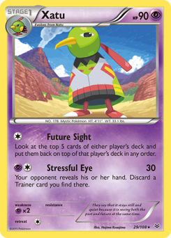Xatu z edície Roaring Skies, karta č.29
