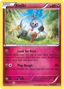 Klefki z edície Roaring Skies, karta č.48