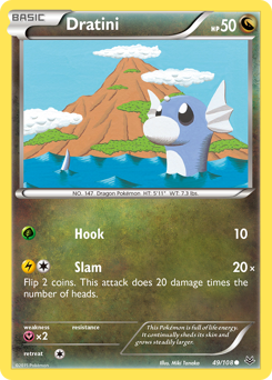 Dratini z edície Roaring Skies, karta č.49