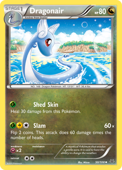 Dragonair z edície Roaring Skies, karta č.50