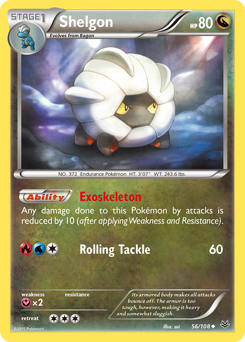 Shelgon z edície Roaring Skies, karta č.56