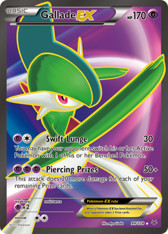 Gallade-EX z edície Roaring Skies, karta č.99