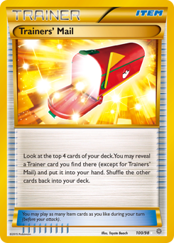 Trainers' Mail z edície Ancient Origins, karta č.100