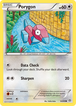 Porygon z edície Ancient Origins, karta č.64