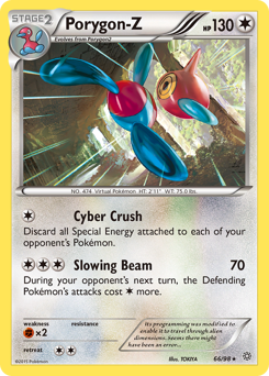 Porygon-Z z edície Ancient Origins, karta č.66