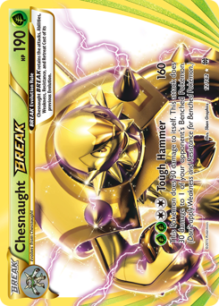 Chesnaught BREAK z edície BREAKthrough, karta č.12