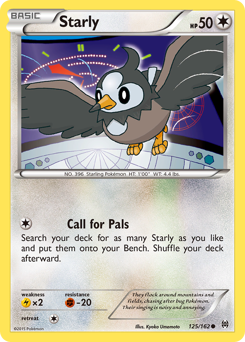 Starly z edície BREAKthrough, karta č.125