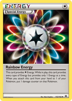 Rainbow Energy z edície BREAKthrough, karta č.152