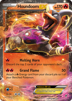 Houndoom-EX z edície BREAKthrough, karta č.21