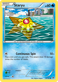 Staryu z edície BREAKthrough, karta č.29