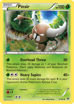 Pinsir z edície BREAKthrough, karta č.3
