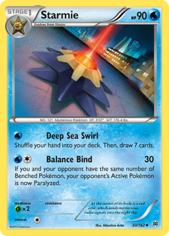 Starmie z edície BREAKthrough, karta č.30