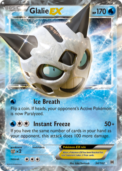 Glalie-EX z edície BREAKthrough, karta č.34