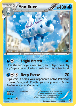 Vanilluxe z edície BREAKthrough, karta č.45