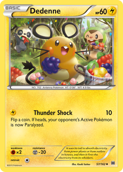 Dedenne z edície BREAKthrough, karta č.57