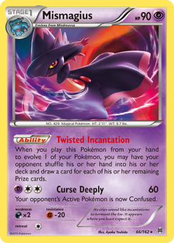 Mismagius z edície BREAKthrough, karta č.66