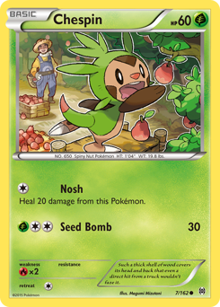 Chespin z edície BREAKthrough, karta č.7