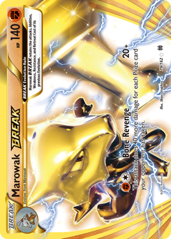 Marowak BREAK z edície BREAKthrough, karta č.79