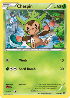 Chespin z edície BREAKthrough, karta č.8