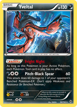 Yveltal z edície BREAKthrough, karta č.94