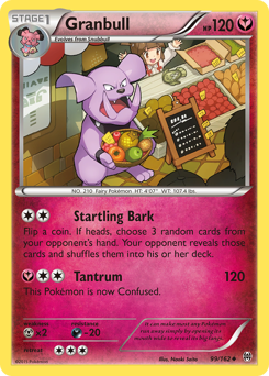 Granbull z edície BREAKthrough, karta č.99