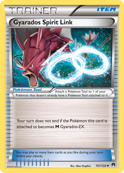 Gyarados Spirit Link z edície BREAKpoint, karta č.101