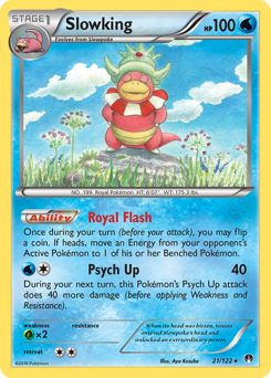 Slowking z edície BREAKpoint, karta č.21