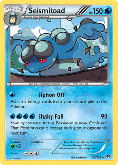 Seismitoad z edície BREAKpoint, karta č.35