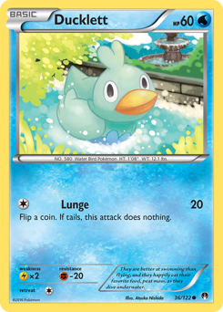 Ducklett z edície BREAKpoint, karta č.36