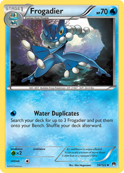 Frogadier z edície BREAKpoint, karta č.39