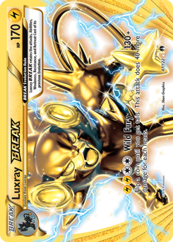 Luxray BREAK z edície BREAKpoint, karta č.47