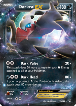 Darkrai-EX z edície BREAKpoint, karta č.74