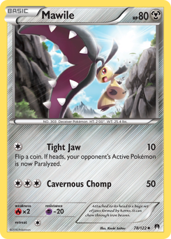 Mawile z edície BREAKpoint, karta č.78