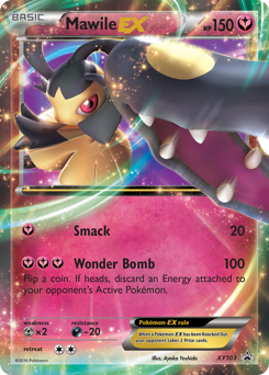 Mawile-EX z edície XY Black Star Promos, karta č.XY103