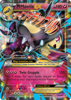 M Mawile-EX z edície XY Black Star Promos, karta č.XY104