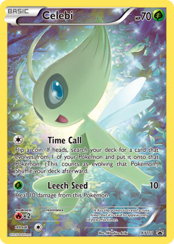 Celebi z edície XY Black Star Promos, karta č.XY111