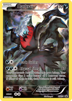 Darkrai z edície XY Black Star Promos, karta č.XY114