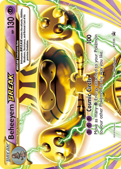 Beheeyem BREAK z edície XY Black Star Promos, karta č.XY135