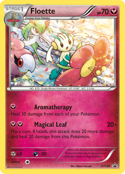 Floette z edície XY Black Star Promos, karta č.XY139