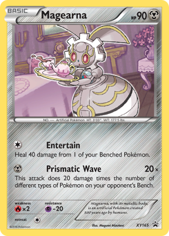 Magearna z edície XY Black Star Promos, karta č.XY165