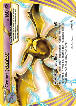 Crobat BREAK z edície XY Black Star Promos, karta č.XY181