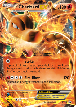 Charizard-EX z edície XY Black Star Promos, karta č.XY29