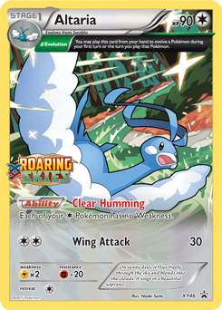 Altaria z edície XY Black Star Promos, karta č.XY46